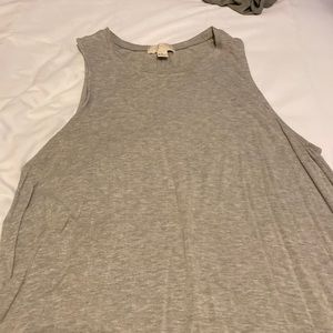 grey tank dress